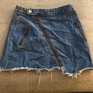 Tobi mini denim skirt